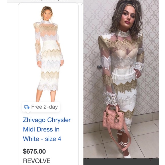 zhivago chrysler midi dress CHRYSLER dress